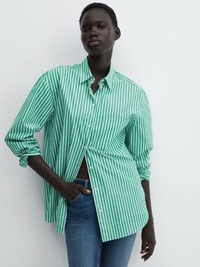 Mango POCKET OVERSIZE SHIRT
